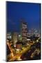 Raffles Hotel at Night and Skyline, Singapore, Asia-Alain Evrard-Mounted Photographic Print