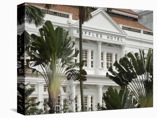 Raffles Hotel, Singapore, South East Asia-Amanda Hall-Stretched Canvas