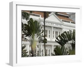 Raffles Hotel, Singapore, South East Asia-Amanda Hall-Framed Photographic Print