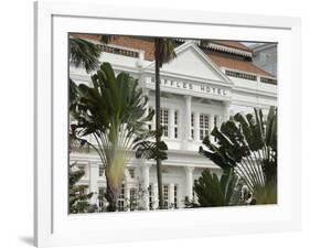 Raffles Hotel, Singapore, South East Asia-Amanda Hall-Framed Photographic Print