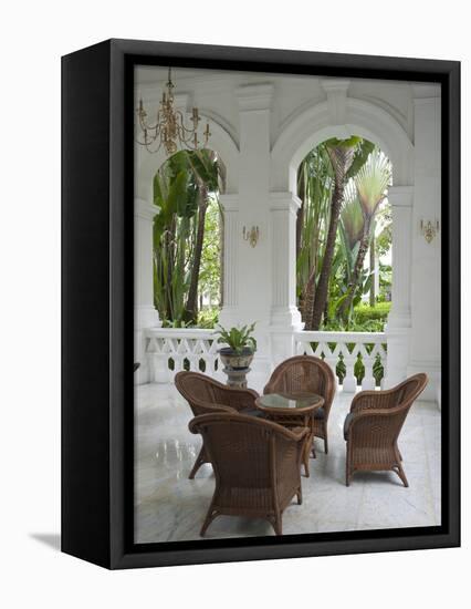 Raffles Hotel, Singapore-Jon Arnold-Framed Stretched Canvas