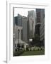 Raffles Place, Financial District, Singapore, Southeast Asia-Amanda Hall-Framed Photographic Print