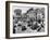 Raffles Square in Singapore-Carl Mydans-Framed Photographic Print