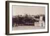 Raffling a Morris Car-null-Framed Photographic Print