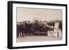 Raffling a Morris Car-null-Framed Photographic Print