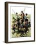 "Raft Fishing,"July 30, 1927-Eugene Iverd-Framed Giclee Print