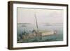 Raft, Guayaquil River, Voyages Aux Regions Equinoxiales du Nouveau Continent-Pierre Antoine Marchais-Framed Giclee Print