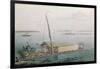 Raft, Guayaquil River, Voyages Aux Regions Equinoxiales du Nouveau Continent-Pierre Antoine Marchais-Framed Giclee Print