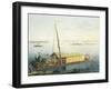 Raft on Guayaquil River, Ecuador-Alexander Von Humboldt-Framed Giclee Print