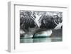 Raft on the Tasman Glacier Terminal Lake, South Island, New Zealand-David Noyes-Framed Photographic Print