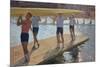 Raft Walk, 1994-Timothy Easton-Mounted Giclee Print