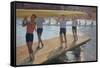 Raft Walk, 1994-Timothy Easton-Framed Stretched Canvas