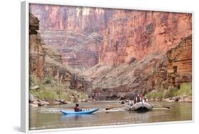 Rafters and Cliffs, Grand Canyon National Park, Arizona, USA-Matt Freedman-Framed Photographic Print