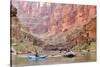Rafters and Cliffs, Grand Canyon National Park, Arizona, USA-Matt Freedman-Stretched Canvas