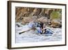 Rafters Going Through Rapids, Grand Canyon National Park, Arizona, USA-Matt Freedman-Framed Photographic Print