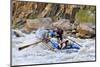 Rafters Going Through Rapids, Grand Canyon National Park, Arizona, USA-Matt Freedman-Mounted Photographic Print