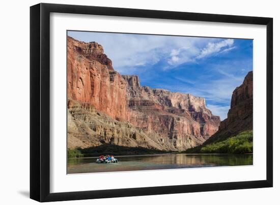 Rafting Down the Colorado River, Grand Canyon, Arizona, United States of America, North America-Michael Runkel-Framed Photographic Print