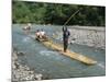 Rafting on Rio Grande, Port Antonio, Jamaica, West Indies, Central America-Sergio Pitamitz-Mounted Photographic Print