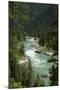 Rafting Through "Lunch Counter Rapid" (Class 3) on the Snake River Near Jackson, Wyoming-Justin Bailie-Mounted Photographic Print