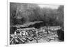 Rafts on the Tebicuary-Mi River, Paraguay, 1911-null-Framed Giclee Print