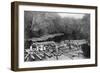 Rafts on the Tebicuary-Mi River, Paraguay, 1911-null-Framed Giclee Print