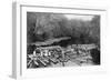 Rafts on the Tebicuary-Mi River, Paraguay, 1911-null-Framed Giclee Print