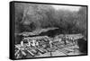 Rafts on the Tebicuary-Mi River, Paraguay, 1911-null-Framed Stretched Canvas