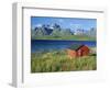 Raftsund Channel and Trolltinden Mountains, Lofoten Islands, Nordland, Norway, Scandinavia, Europe-Gavin Hellier-Framed Photographic Print