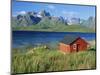 Raftsund Channel and Trolltinden Mountains, Lofoten Islands, Nordland, Norway, Scandinavia, Europe-Gavin Hellier-Mounted Photographic Print