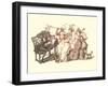 Rag-Tag Band-null-Framed Art Print