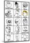 Rage Comics Chart Meme Poster-null-Mounted Poster