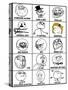 Rage Comics Chart-null-Stretched Canvas