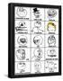 Rage Comics Chart-null-Framed Poster