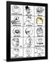 Rage Comics Chart-null-Framed Poster