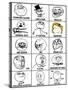Rage Comics Chart-null-Stretched Canvas