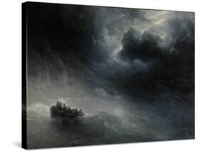 Rage of Elements-Ivan Konstantinovich Aivazovsky-Stretched Canvas