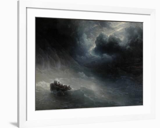 Rage of Elements-Ivan Konstantinovich Aivazovsky-Framed Giclee Print