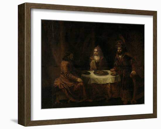 Rage of King Ahasuerus, Manner of Gerbrand Van Den Eeckhout-Gerbrand Van Den Eeckhout-Framed Art Print