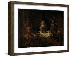 Rage of King Ahasuerus, Manner of Gerbrand Van Den Eeckhout-Gerbrand Van Den Eeckhout-Framed Art Print