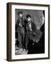 Ragged, Filthy, Poverty Stricken, Street Boys Smoking Cigarettes Begged from American Soldiers-George Rodger-Framed Photographic Print