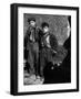 Ragged, Filthy, Poverty Stricken, Street Boys Smoking Cigarettes Begged from American Soldiers-George Rodger-Framed Photographic Print