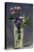 Ragged Robins and Clematis, c.1882-Edouard Manet-Stretched Canvas