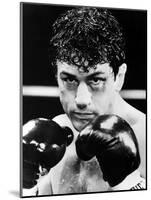 Raging Bull by Martin Scorsese with Robert by Niro, 1980 (b/w photo)-null-Mounted Photo