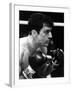 Raging Bull by Martin Scorsese with Robert by Niro, 1980 (b/w photo)-null-Framed Photo