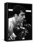 Raging Bull by Martin Scorsese with Robert by Niro, 1980 (b/w photo)-null-Framed Stretched Canvas