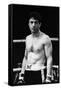 Raging Bull by Martin Scorsese with Robert by Niro, 1980 (b/w photo)-null-Framed Stretched Canvas