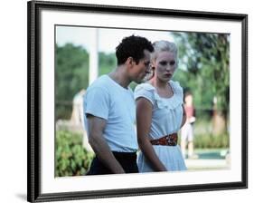 Raging Bull by Martin Scorsese with Robert by Niro and Cathy Moriarty, 1980 (photo)-null-Framed Photo