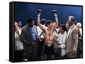 Raging Bull, Robert De Niro, Joe Pesci, Directed by Martin Scorsese, 1980-null-Framed Stretched Canvas