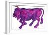 Raging Bull Taurus, 1996-Jane Tattersfield-Framed Giclee Print