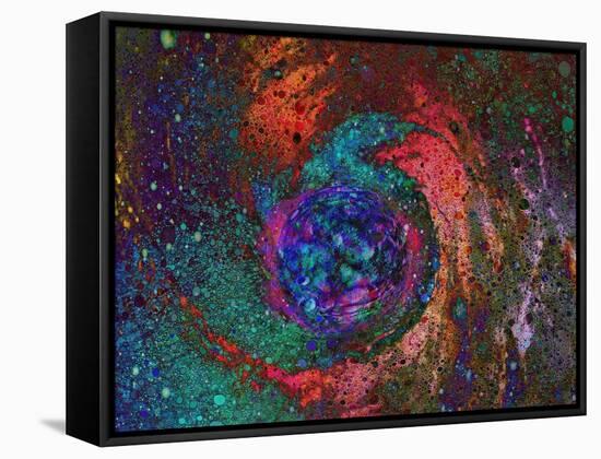 Raging Maelstrom-MusicDreamerArt-Framed Stretched Canvas